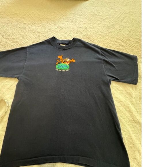 Vintage Disney single stitch t-shirt size XL, Navy Blue - Picture 1 of 6